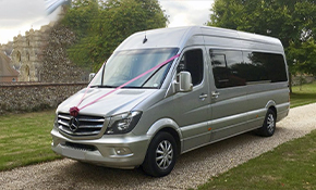 Minibus for wedding